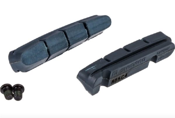 KOČIONA OBLOGA SHIMANO R55C4-1 ZA KARBONSKI OBRUČ (-1MM THINNER SHOE) I VIJAK, 1 PAR